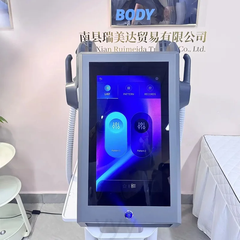 MYOSLIM Professional 4 Handle EMS Body Sculpting Muscle Stimulator Figure Shaping Buttocks Lift Skin Tightening Machine