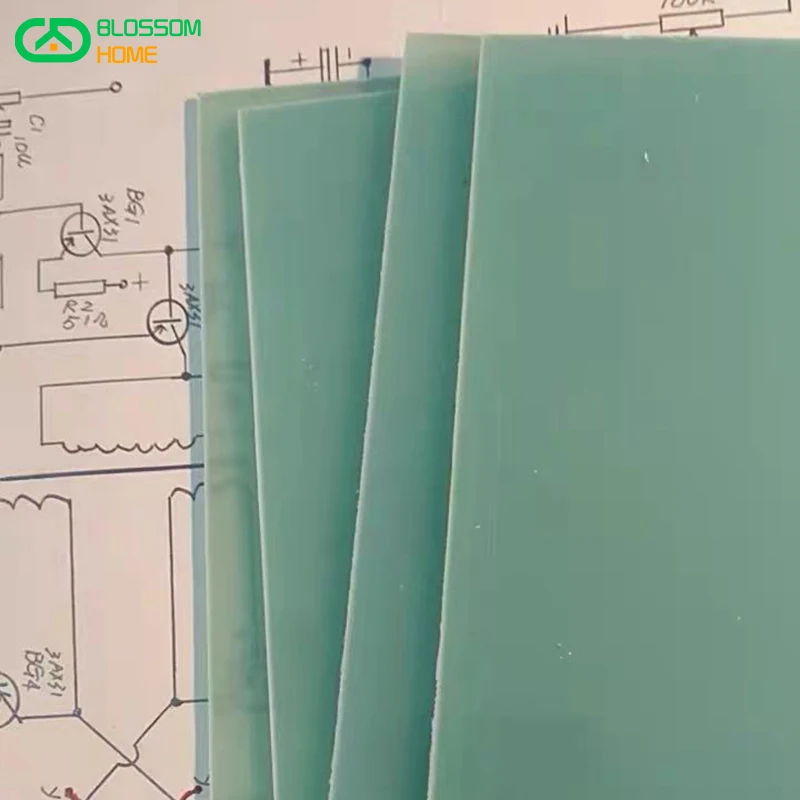 257x230mm FR-4 Epoxy Resin Board 3240 Glass Fibre 3D Printer FR4 Fiberglass Sheet Light-green Epoxy Plate