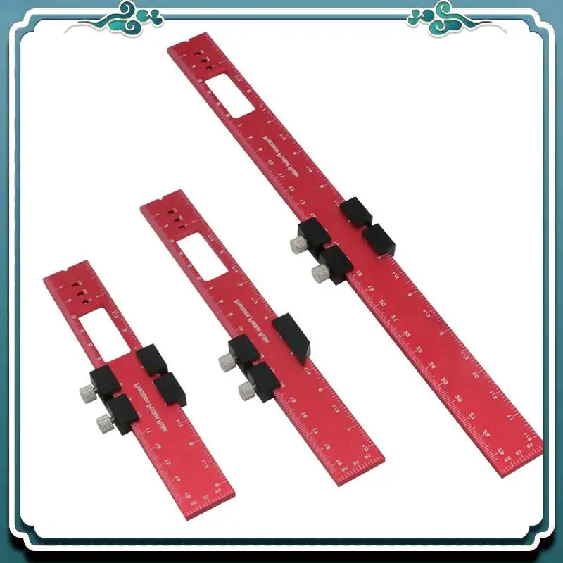 

A67K-Регулируемая скользящая линейка Деревообрабатывающая линейка Линейка для маркировки скользящей остановки 11,8, 7,8, 6,29 дюйма