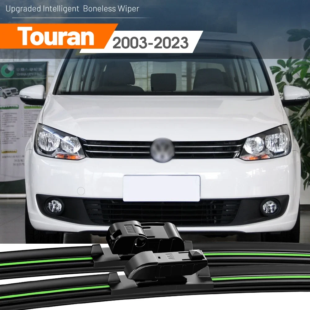 

2pcs For VW Touran 1T2 1T3 5T 2003-2023 Front Windshield Wiper Blades 2004 2005 2013 2017 2018 Windscreen Window Accessories