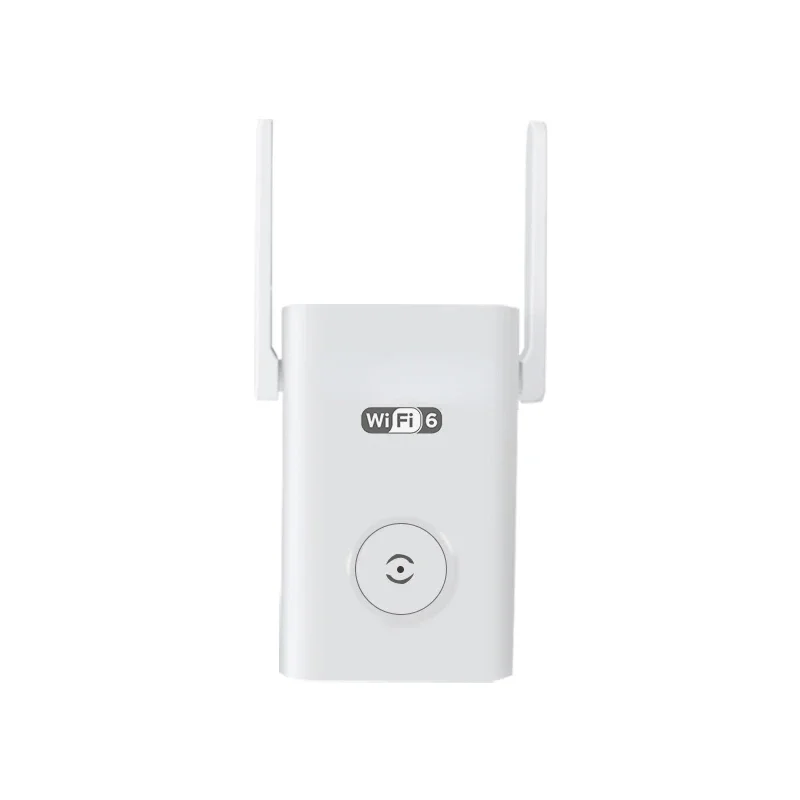 Dual Band WIFI 6 1800Mbps Repeater 2.4GHz&5.8GHz WiFi Expander Apply to Indoor Network Gigabit Signal Booster