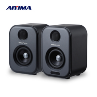 AIYIMA S400 Audio 80W Bookshelf Active Speakers Studio Monitor 3 Inch Bluetooth USB DAC HiFi Home Subwoofer Music System TV PC