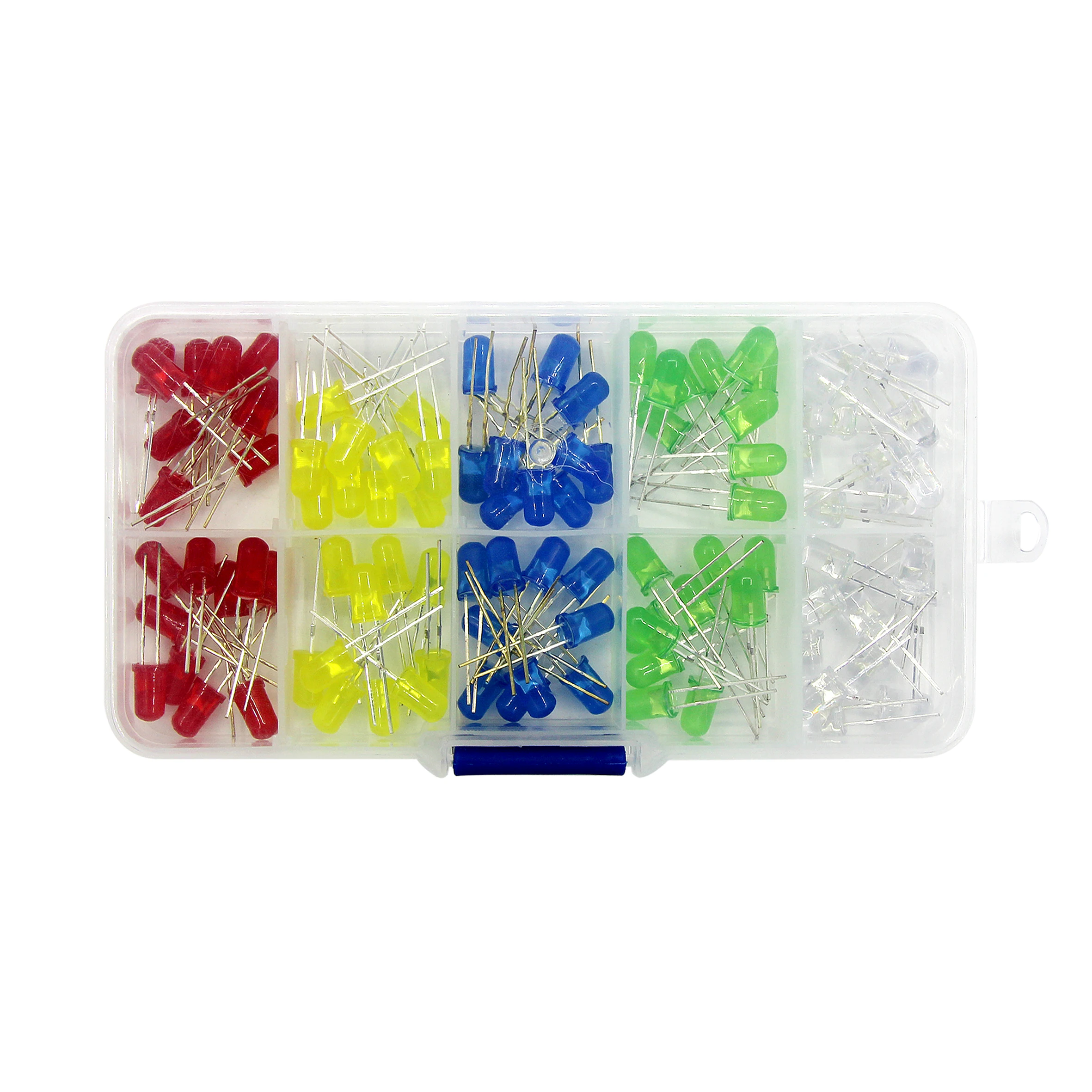 Color Diode Universal 3mm/5 mm LED Light Fittings Red Green Blue Yellow White DIY LED Diode Set Box