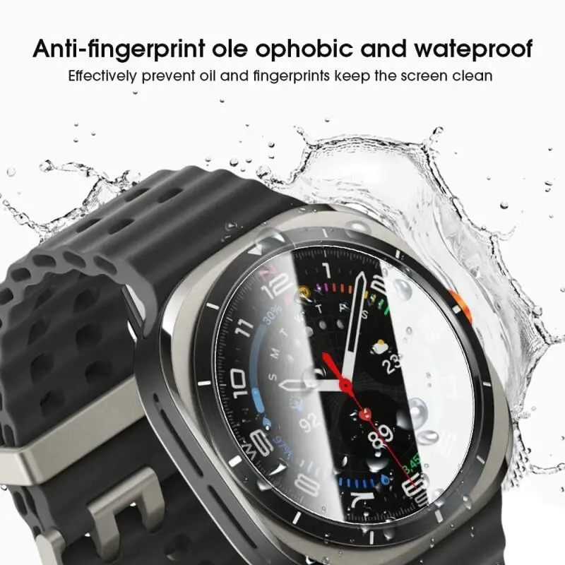 Displayschutzfolie für Samsung Galaxy Watch Ultra 47 mm, gehärtetes Glas, Schutzfolie für Samsung Watch 7 40 mm 44 mm Schutzfolie – Detail 7