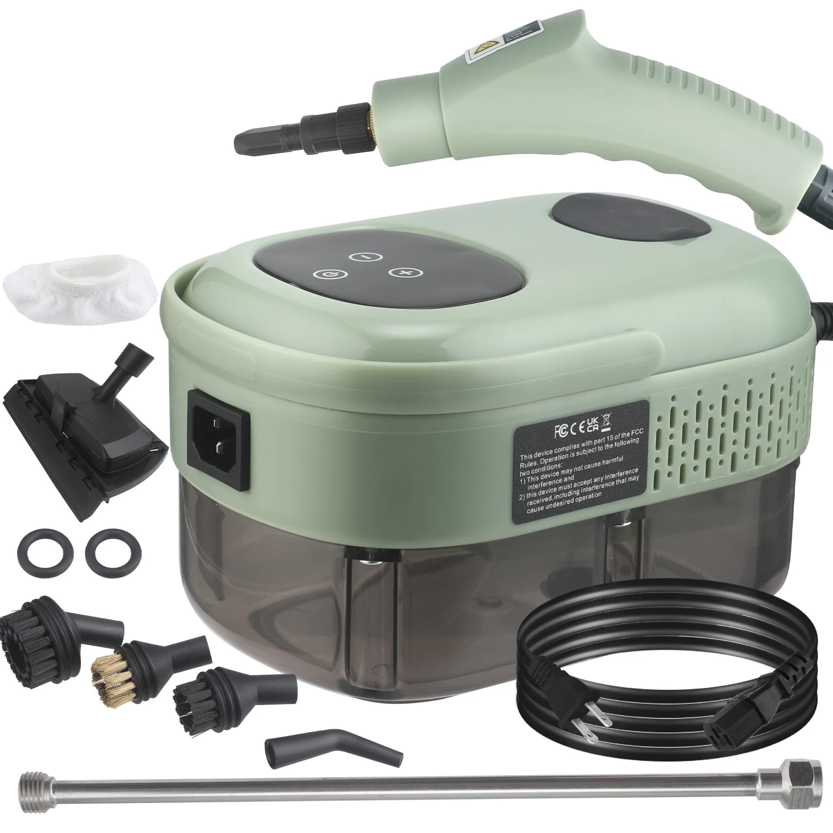 High-Temperature Steam Cleaner，2800 W Heavy- ，For Kitchen Grease & Range Hood Cleaning