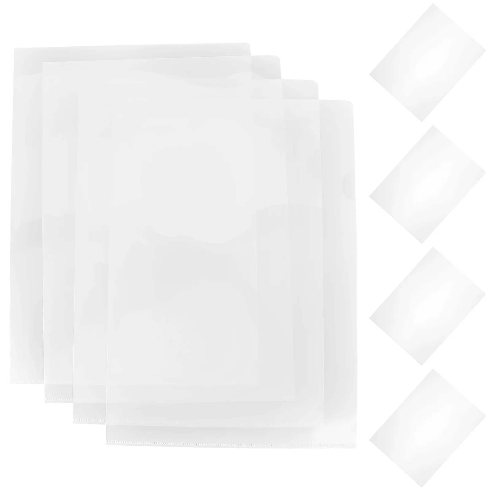 

24 шт. прозрачные папки для файлов, прозрачные пластиковые держатели для документов, органайзер для офиса, школы, защитная бумага для документов