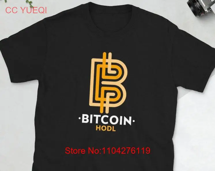 

Bitcoin T Shirt Cryptocurrency Crypto Technology Funny S M L XL long or short sleeves