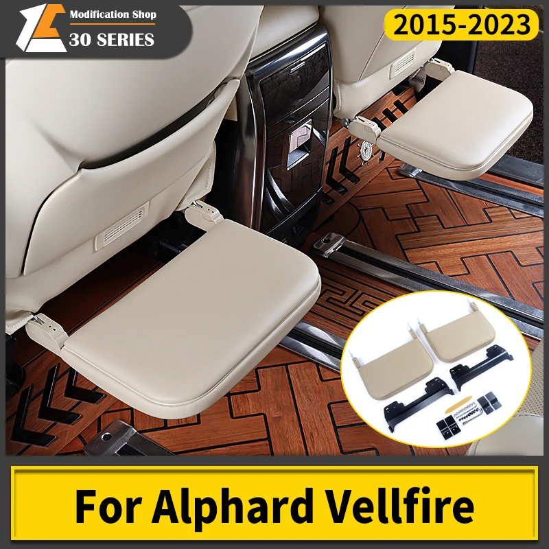 2015-2021 For Toyota Alphard Vellfire 30 Series Modification Accessories Second Row Seat Pedal AH30 Interior Decoration 2020