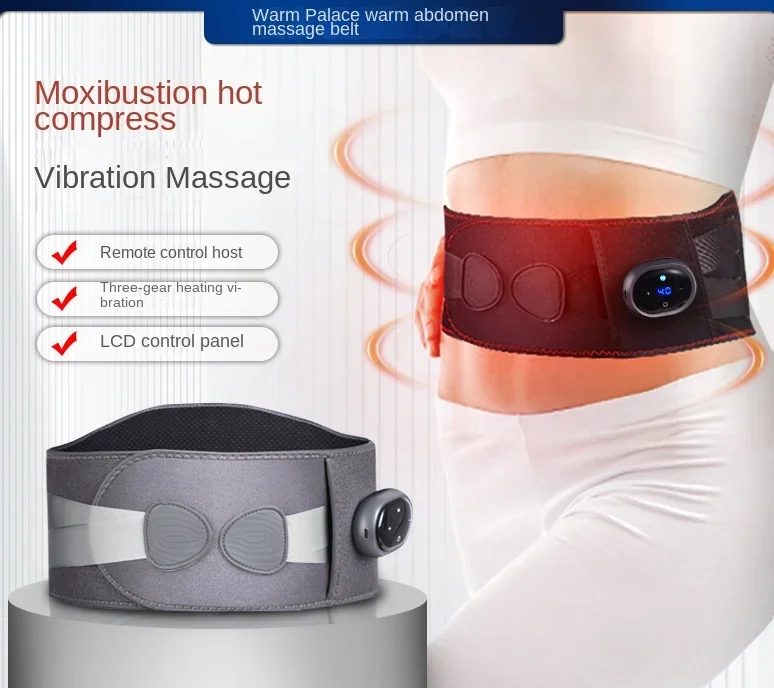 

Wireless heating belt warm warm uterine belt heating physiotherapy waist care electric abdominal massager