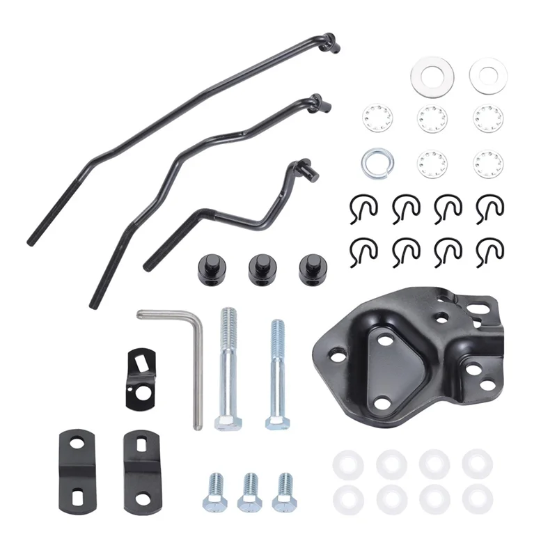 Muncie Transmission Compatible 4-Speed Shifter Linkage Kit For Hurst Shifters 1955-67