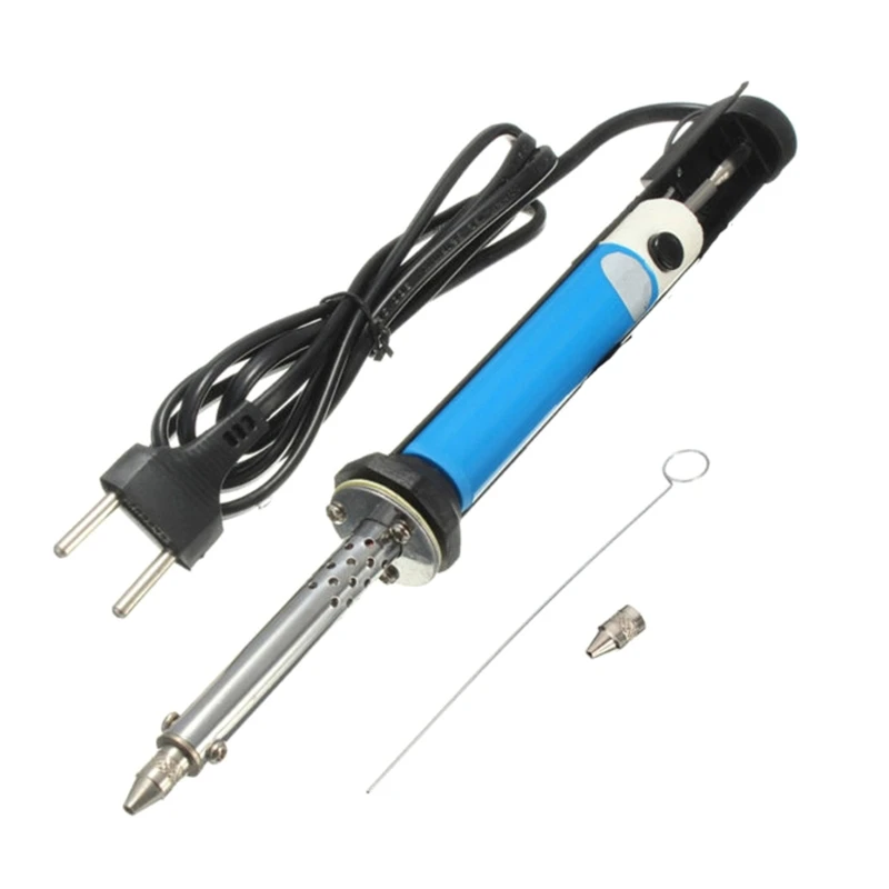 Electric Tin Suction Sucker Pen Soldering Iron Set PCB Solder Sucker Desoldering Vacuum Pump Welding Tools AC110V/220V M4YD