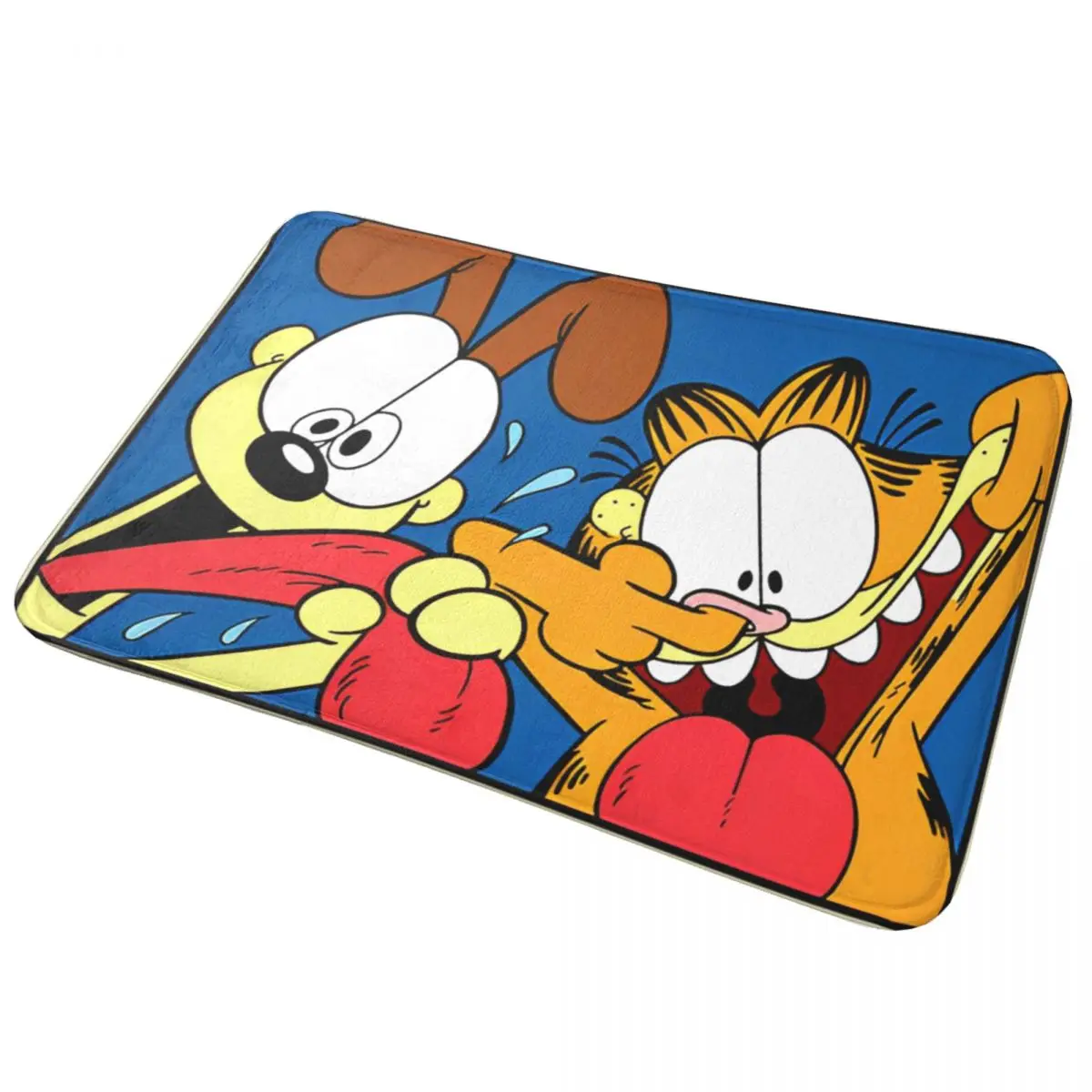 Funny G-Garfield And Friends Odie Bath Mat Super Absorbent Welcome Doormat Maturity is Overrated Rugs for Bathroom Floor