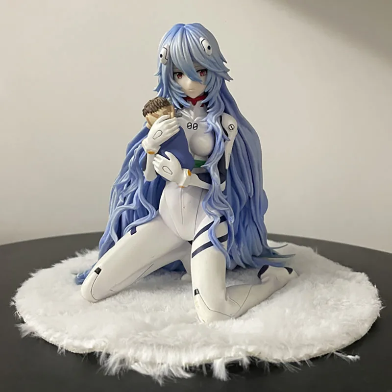 

Ayanami Rei Action Figure Anime Doll Manga Figurine Model Ornament 15cm Ayanami Rei Figuras GK Statue Toys Gift for Children