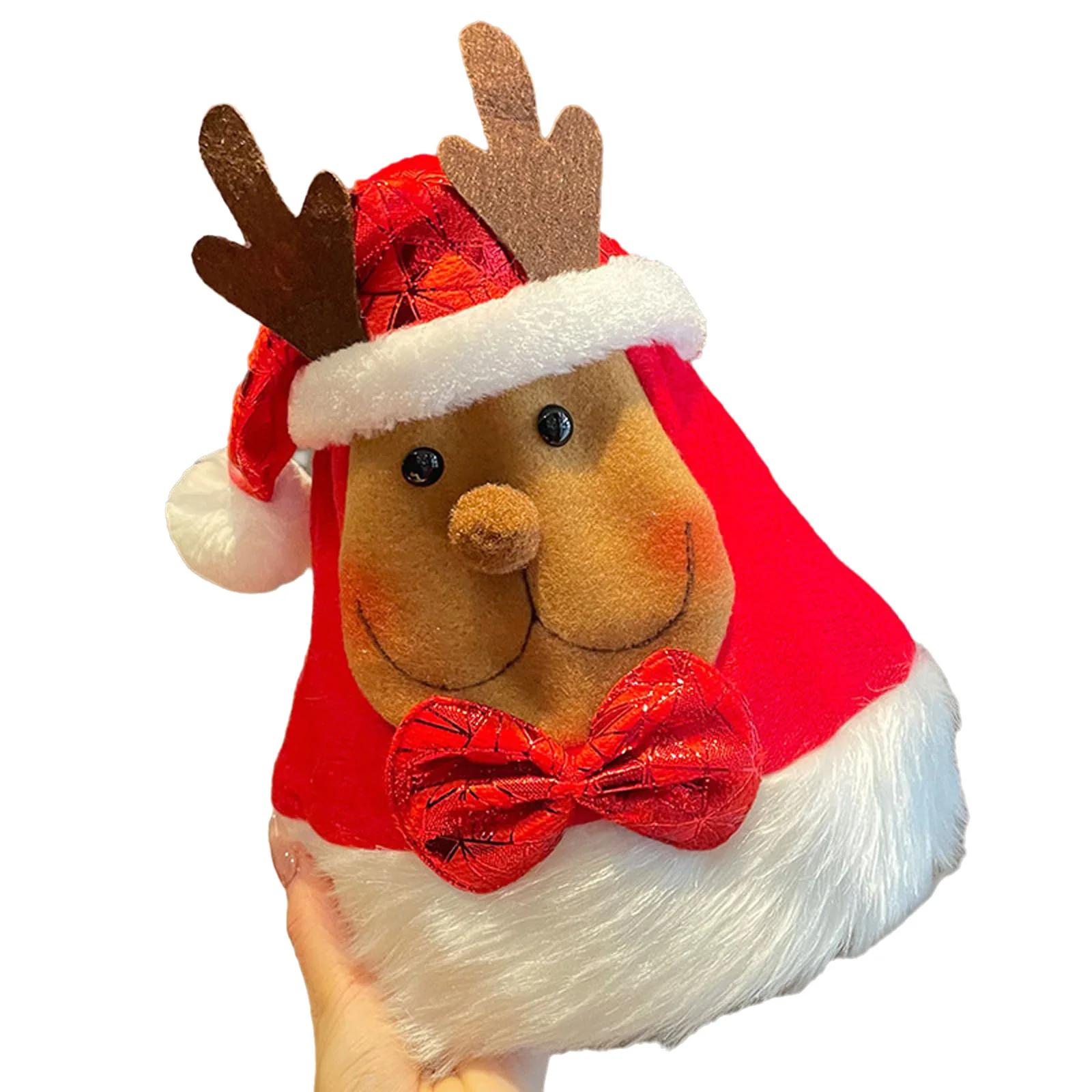 1 pezzo per bambini festa di Natale cappello cosplay di Babbo Natale carino elemento di Natale copricapo per feste di festival riunione di famiglia vestire accessori