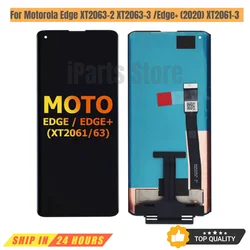 IParts-Replacement OLED Touch Screen Assembly, Fit for Motorola Edge 5G, XT2063-2, XT2063-3, Edge + Plus 2020, XT2061-3, Repair