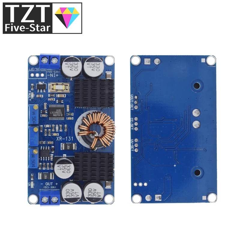 Tzt Ltc3780 DC-DC 5-32V Naar 1V-30V 10a Automatische Step Up Down Regelaar Opladen Module Voedingsmodule