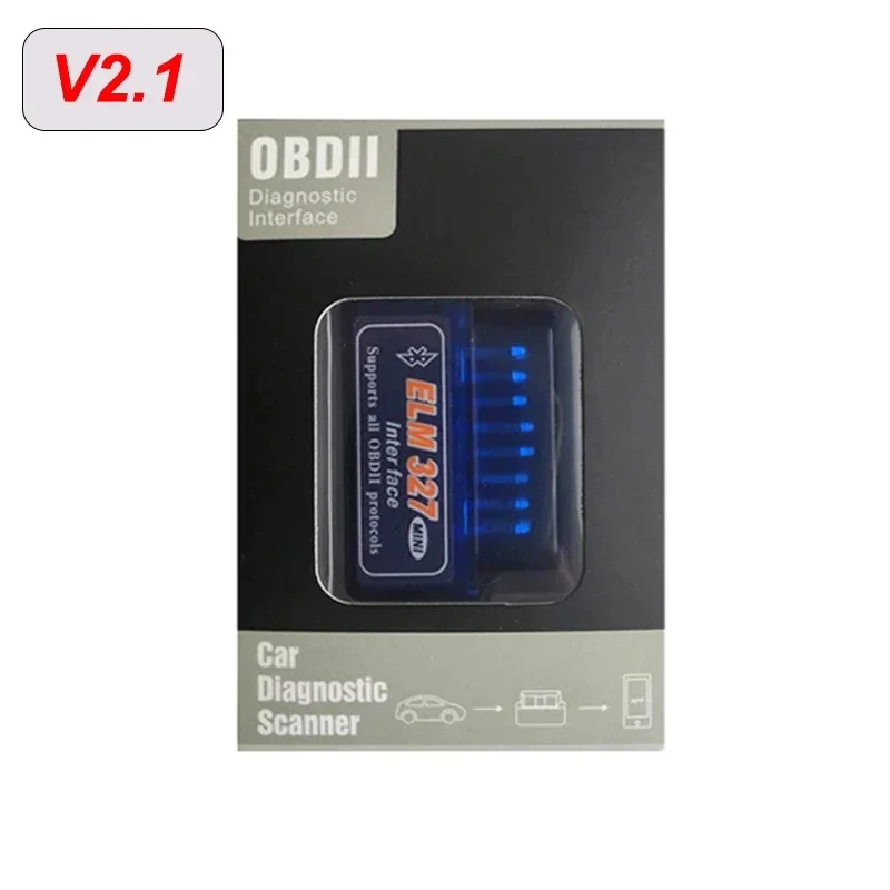 Mini ELM327 V1.5/V2.1 Bluetooth OBD2 Scanner Code Reader Auto Diagnose Werkzeuge Überprüfen Motor Scan Auto Fehler Detektor