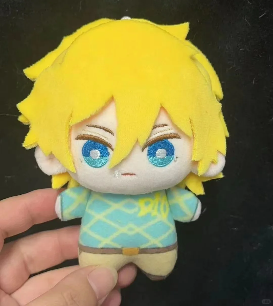 10 سنتيمتر أنيمي ديو دييغو براندو دمية أنيمي الشكل أفخم القطن دمية محشوة تأثيري Kawaii قلادة التميمة هدايا عيد الميلاد
