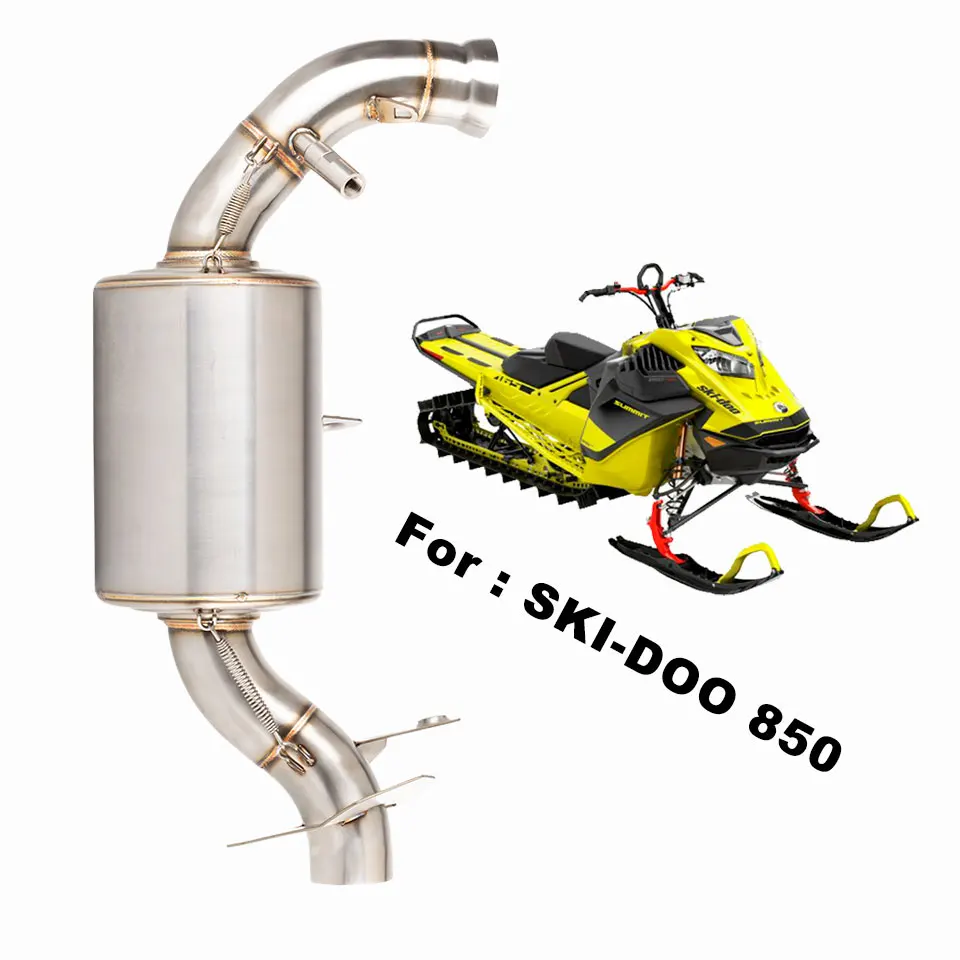 For Ski-Doo GEN 4 Chassis 850 E-TEC / Lynx Boondocker DS / Rave RE Snowmobile skidoo Exhaust  Ski-Doo 850 Muffler 2017-2023