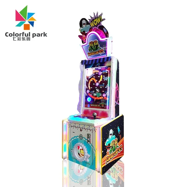 Colorful park  indoor entertainment  coin operated arcade redemption lottery machine  for amusement park