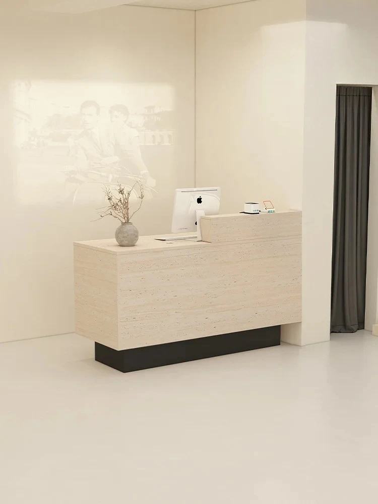 

Simple modern checkout page Clothing shop Bar Beauty salon Small shop Counter Premium sense