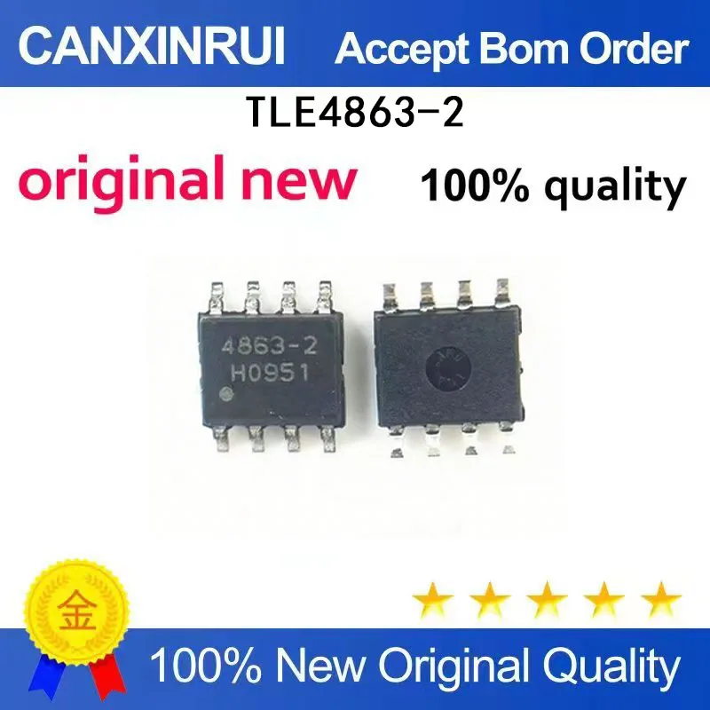 

(5-100 Pieces) Brand new original TLE4863-2 4863-2 SOP8 spot chip