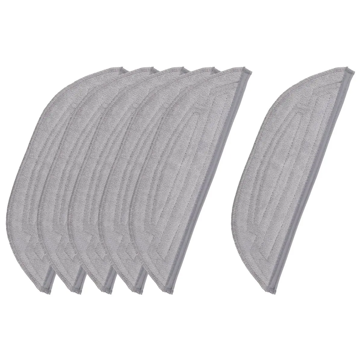 #22N 6Pcs Mopping Cloths for Roborock S8 MaxV Ultra Robot Vacuum Cleaner,mop cloth,(cloth)