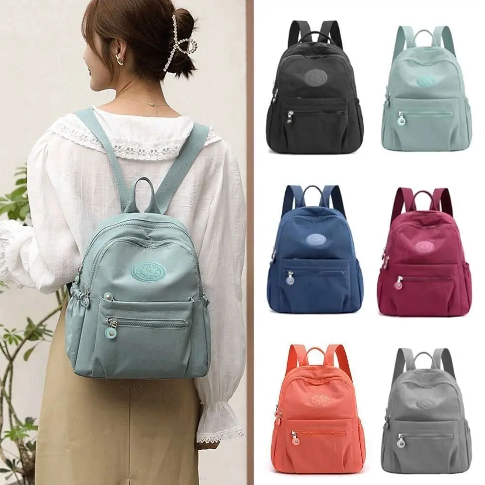 Versatile Large Capacity Shoulder Bag Waterproof Lightweight Mini Rucksack Wear-resistant Small Backpack School