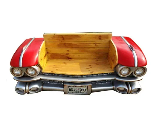 

Vintage Classic Retro Cafe Car Sofa Diner Booth Restaurant Booth Seating Furniture