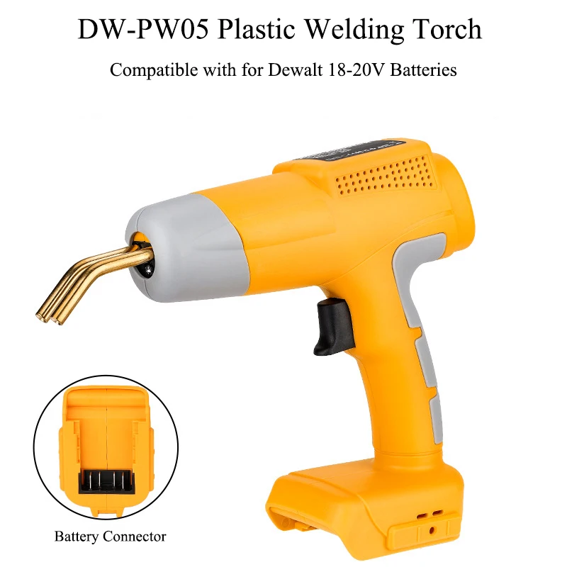 

For Dewalt 20V Batteries Cordless Hot Stapler Plastic Welding Gun Power Tools for Automotive Bumpers and Other Plastic Repairs
