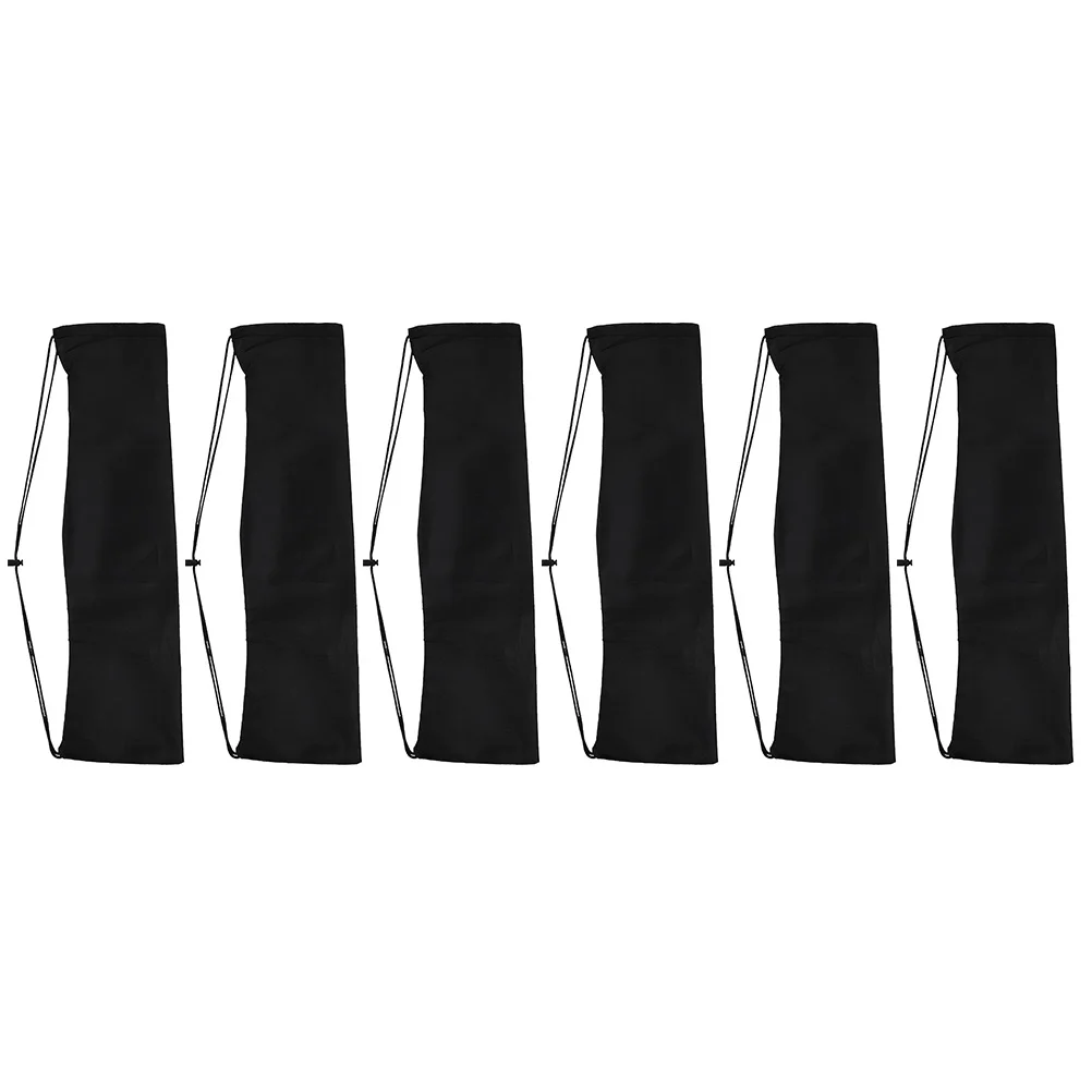 

6pcs Tripod Storage Bag Portable Camera Organizer Case Black Nylon Lightweight Travel Photographic Equipment Gift Camera