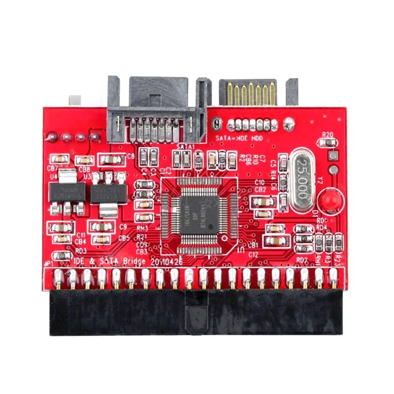 IDE To SATA Bidirectional Adapter Card SATA To IDE Mutual Conversion Card Serial Port Hard Disk Optical Drive To Parallel Port
