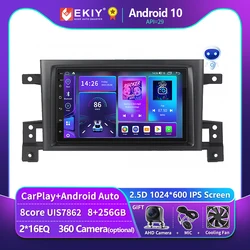 EKIY T900 For Suzuki Grand Vitara 3 2005 - 2015 Car Radio Multimedia Video IPS Screen Player Navigation GPS Android Auto CarPlay