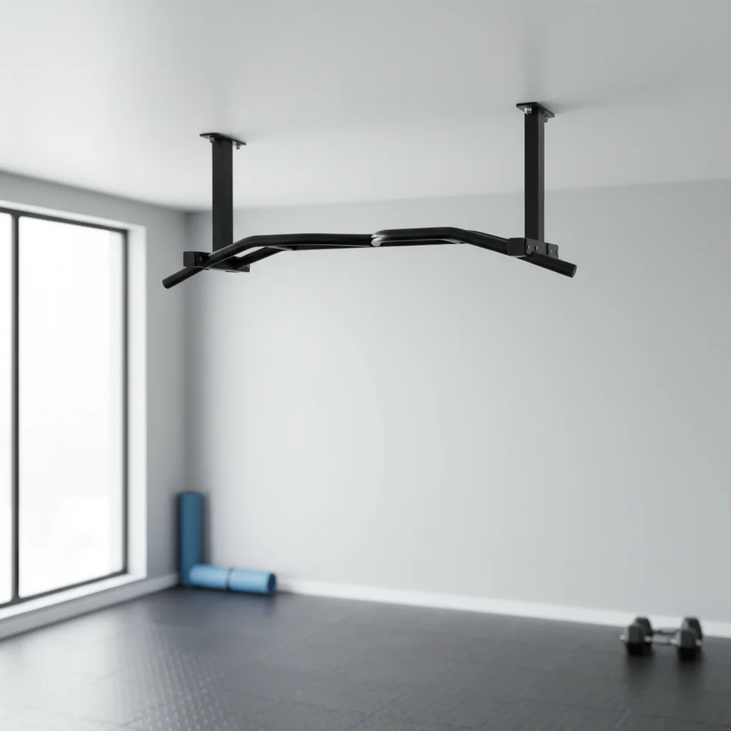Heavy Duty Wall Mounted Pull up Bar Cross Training Multi Grip with 3 Grip Position