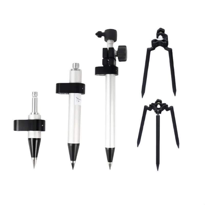 Telescópico Mini Prisma Boring Pólo Prisma Lei-ca Prisma de Rosca Surveying Mini Pole Tripé 8×11 10cm 20cm 30cm 40cm 60cm