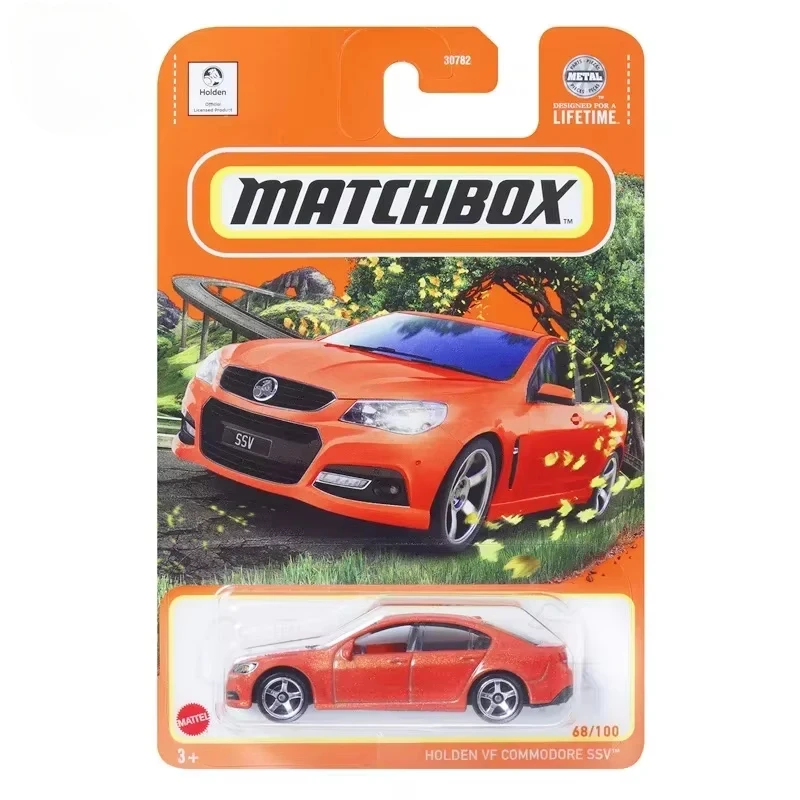 Coche Matchbox Original de 24G para niños, juguete de Metal fundido a presión, Holden VF Commodore SSV Mattel, colección de modelos de vehículos, regalo de cumpleaños, 1/64