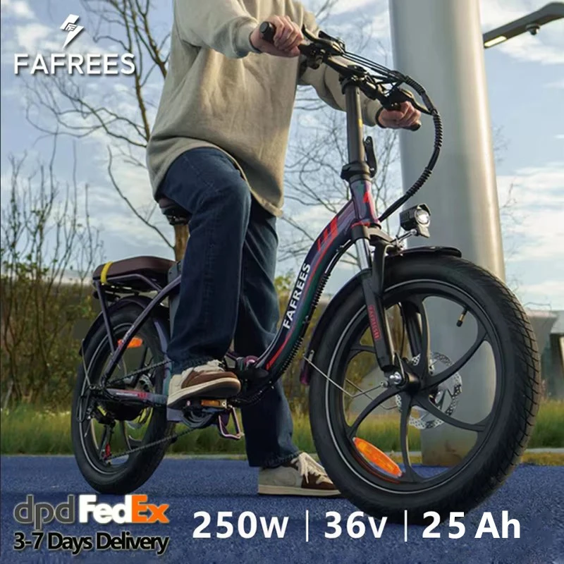 Fafrees F20+ Pro faltbares Elektrofahrrad mit 36V 25 Ah Abnehmbarer Akku, 20 Zoll MTB E-Bike für Erwachsene