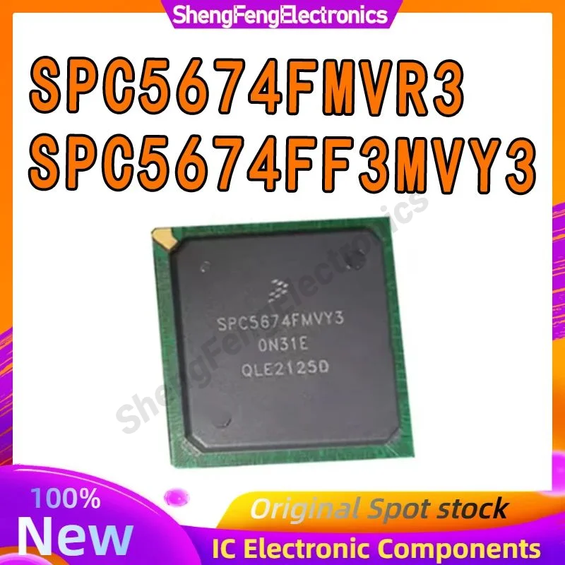 

SPC5674FF3MVY3 SPC5674FMVR3 32 bit microcontroller IC Chip in stock