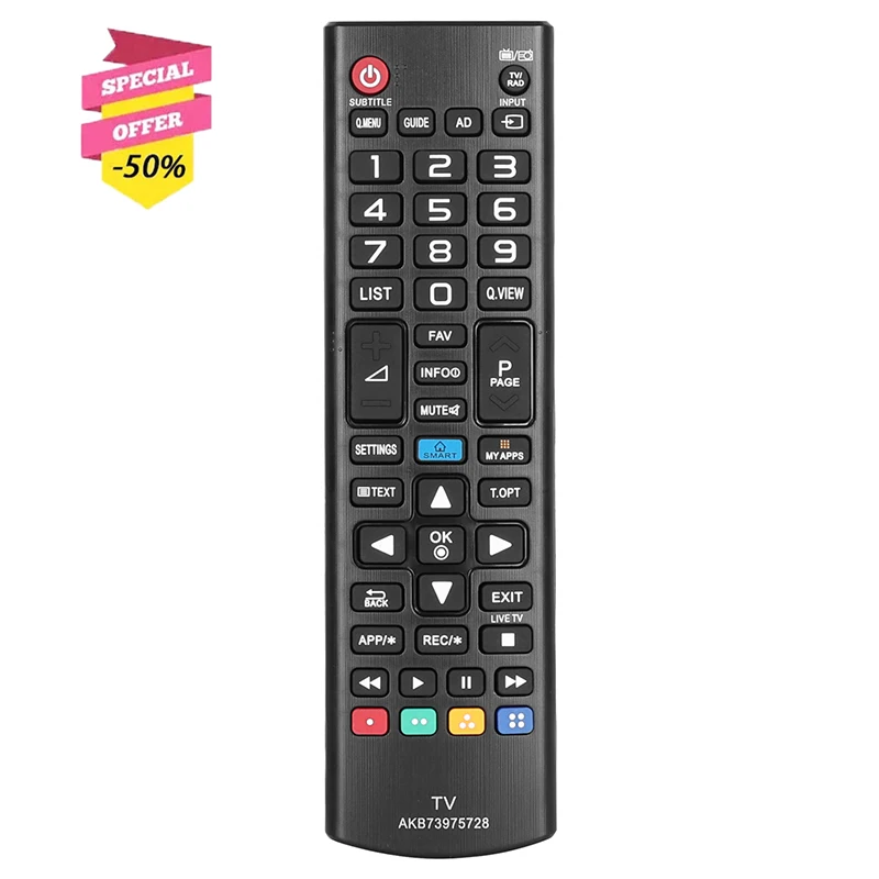 

AKB73975728 Remote Control For TV 32LN570 42LN570 47LN570 50LN570 42LB570 47LB570 47LB580 50LB570 50LB580 55LB570 60LB580