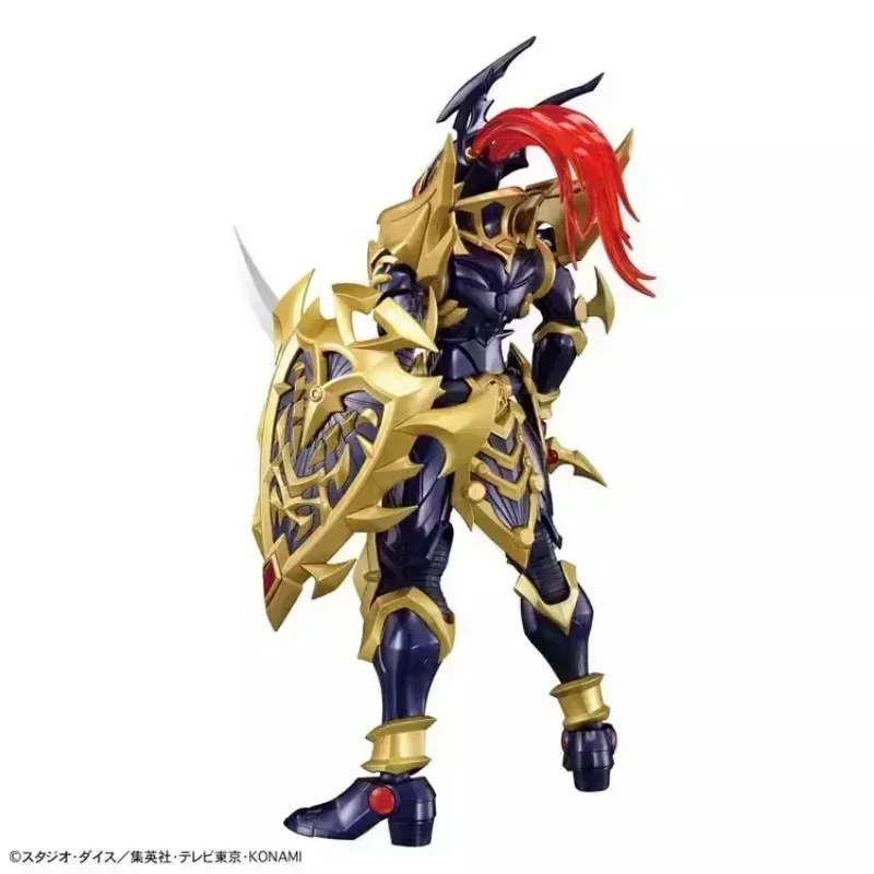 Bandai originale Anime Yu-Gi-Oh! Duel Monsters Figure-rise BLACK lustre SOLDIER Action Figure Assembly Model Toys Ornaments Gifts