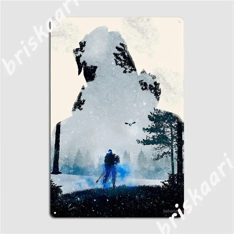 Sova Valorant Metal Signs pub Garage Painting Décor Cinema Garage Classic Tin sign Posters