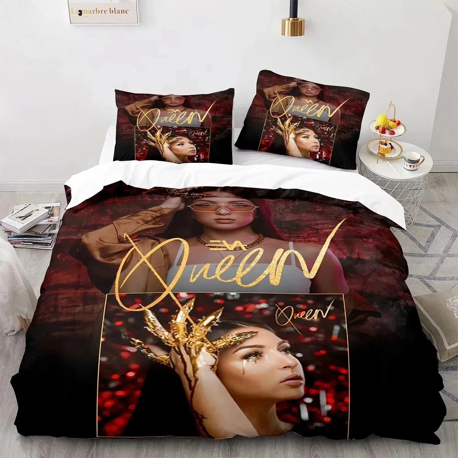 

3D Printed Eva Queen Bedding Set Pillowcase Duvet Cover Double Twin Full Queen King Adult Kids Bedclothes Quilt Cover