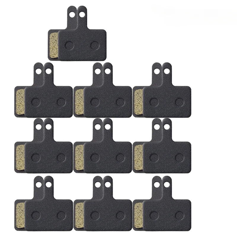 10/20/30/40/50 Pairs Resin Organic Cycling Brake Pad MTB Road Bicycle Disc Brake Pads for SHIMANO M375 M445 M446 Deore M515