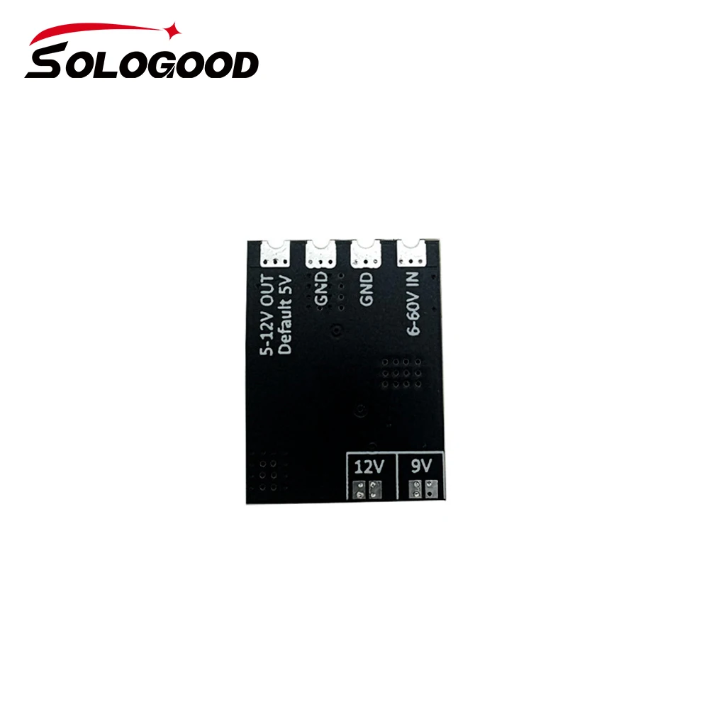 SoloGood 6-60V MICRO BEC a 5V/9V/12V-ADJ 18*14mm para RC modelo avión helicóptero FPV Racing Drones piezas de bricolaje