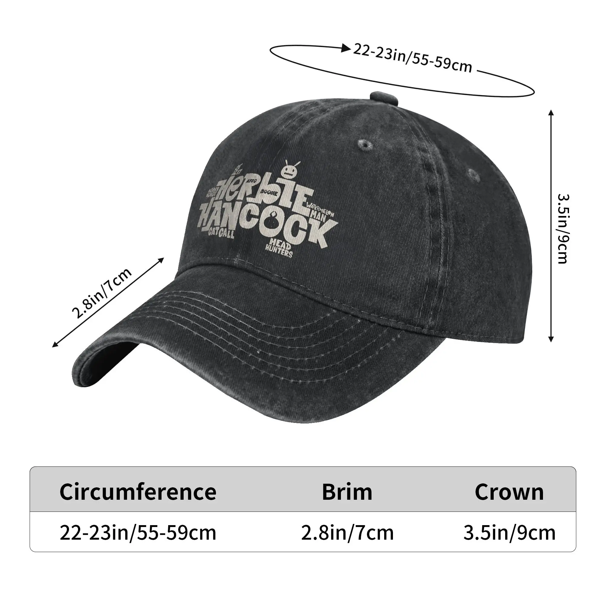 Herbie Hancock - Master of Funk and Jazz Accessories Baseball Cap Men Women Fashion  Hats Cap Adjustable Trucker Hat