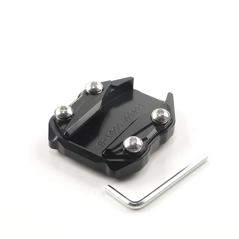Motorcycle Kickstand Foot Side Stand Extension Pad Enlarger Support Plate For VOGE SR1 SR2 ADV 125 180 XRS180 view 3