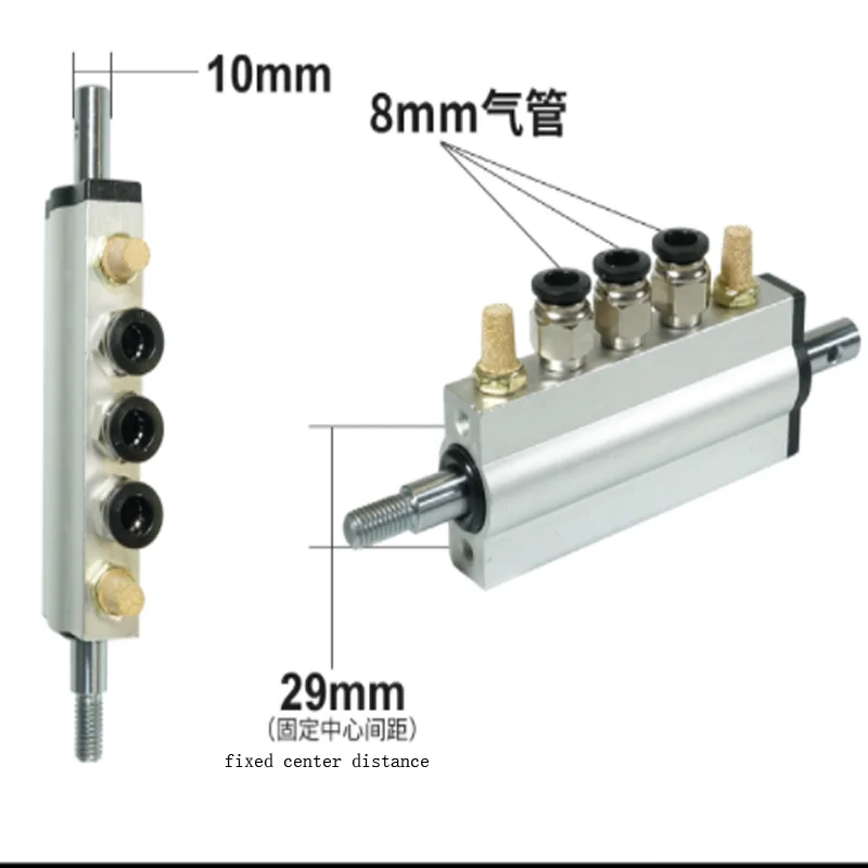 Air Control Five Way Foot Pedal Valve for Tire Changer Machine Cylinder Controlling Valve Switch Tyre Changer Metal Valve 1PC