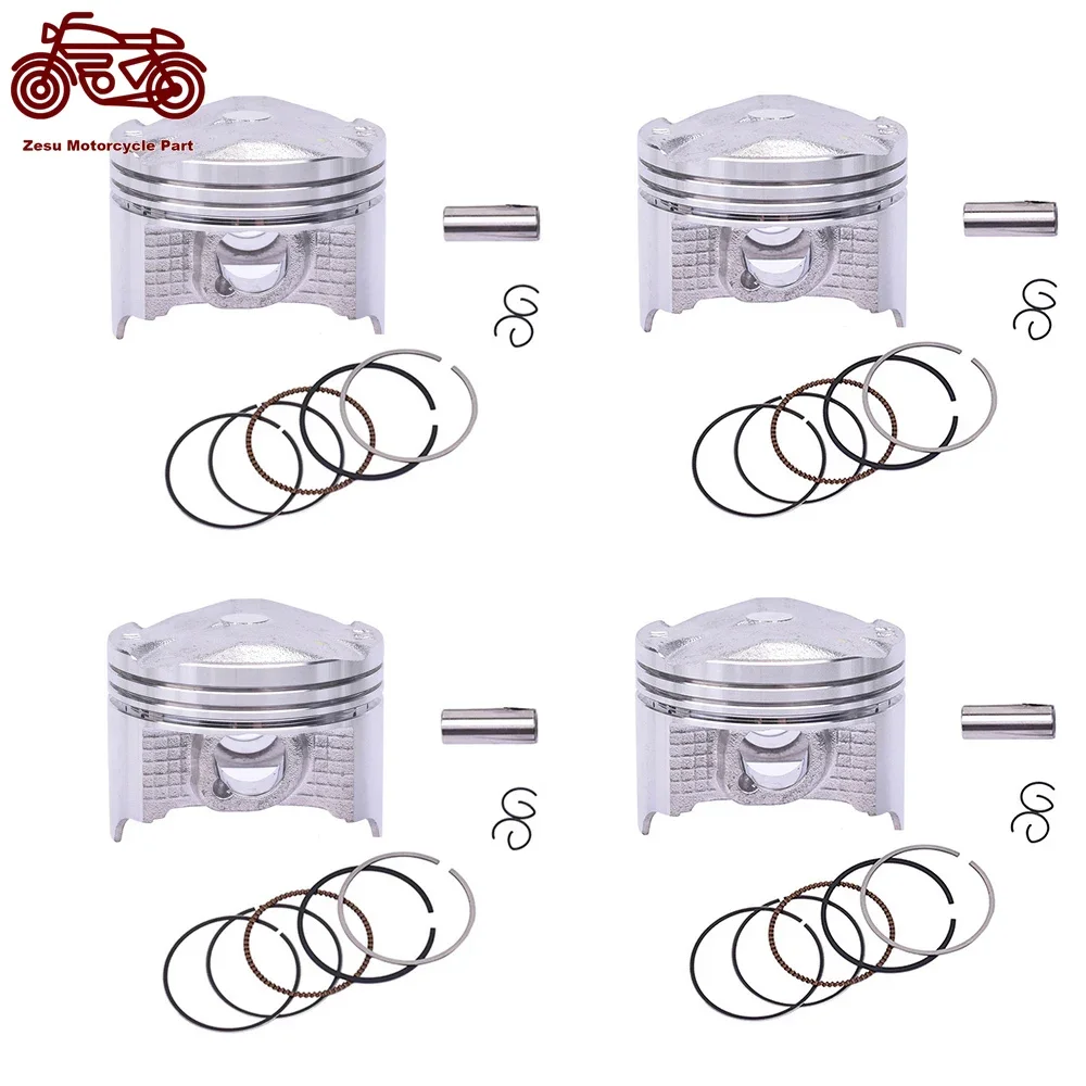 

Motorcycle Engine Part Size 55 55.25 55.5 55.75 56mm Piston & Rings Kit For HONDA CB400 VTEC 2000-2022 CB 400 Super 2005-2022