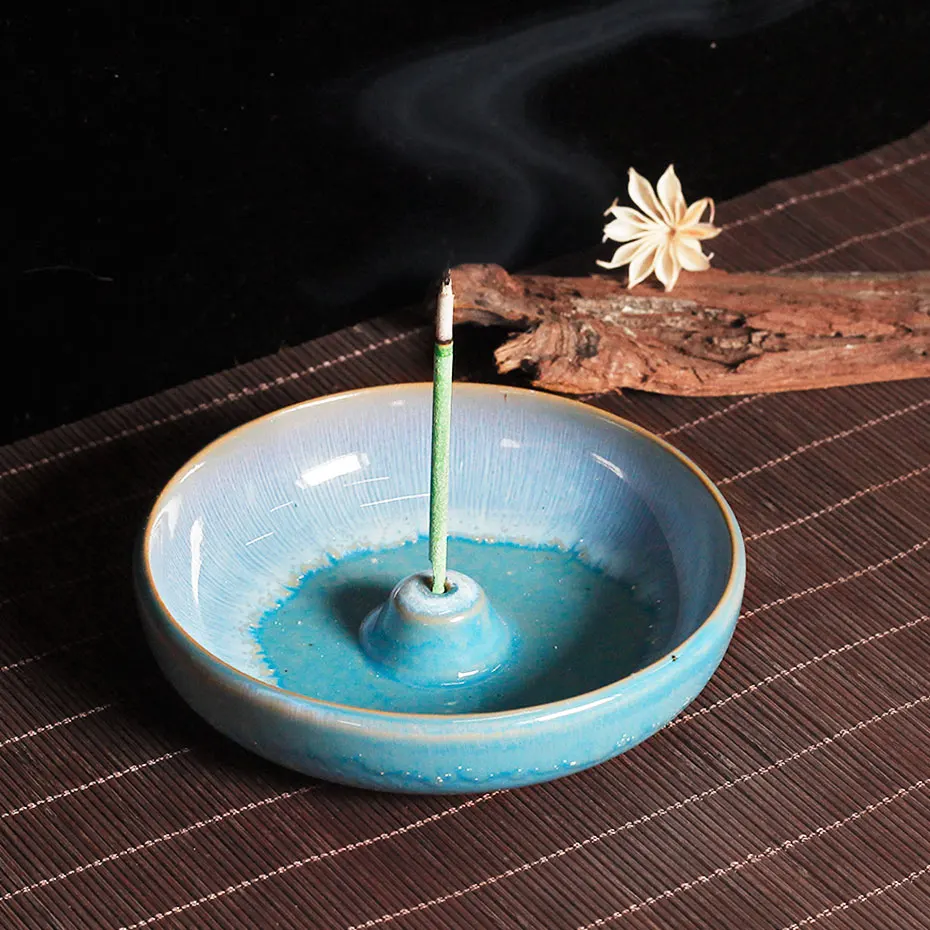 Ceramic Incense Stick Holder | Made Exclusively to Hold Murphy's Naturals Products four-color