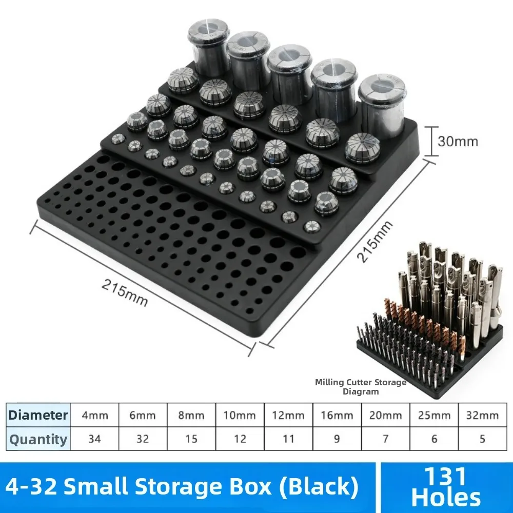 Multifunction Storage Box Large Capacity Plastic Material Collet Storage Rack Space-Saving Multi-Compartment